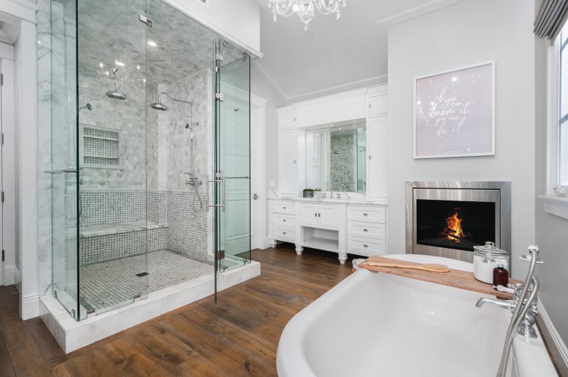 Luxury Shower and Tub Combo